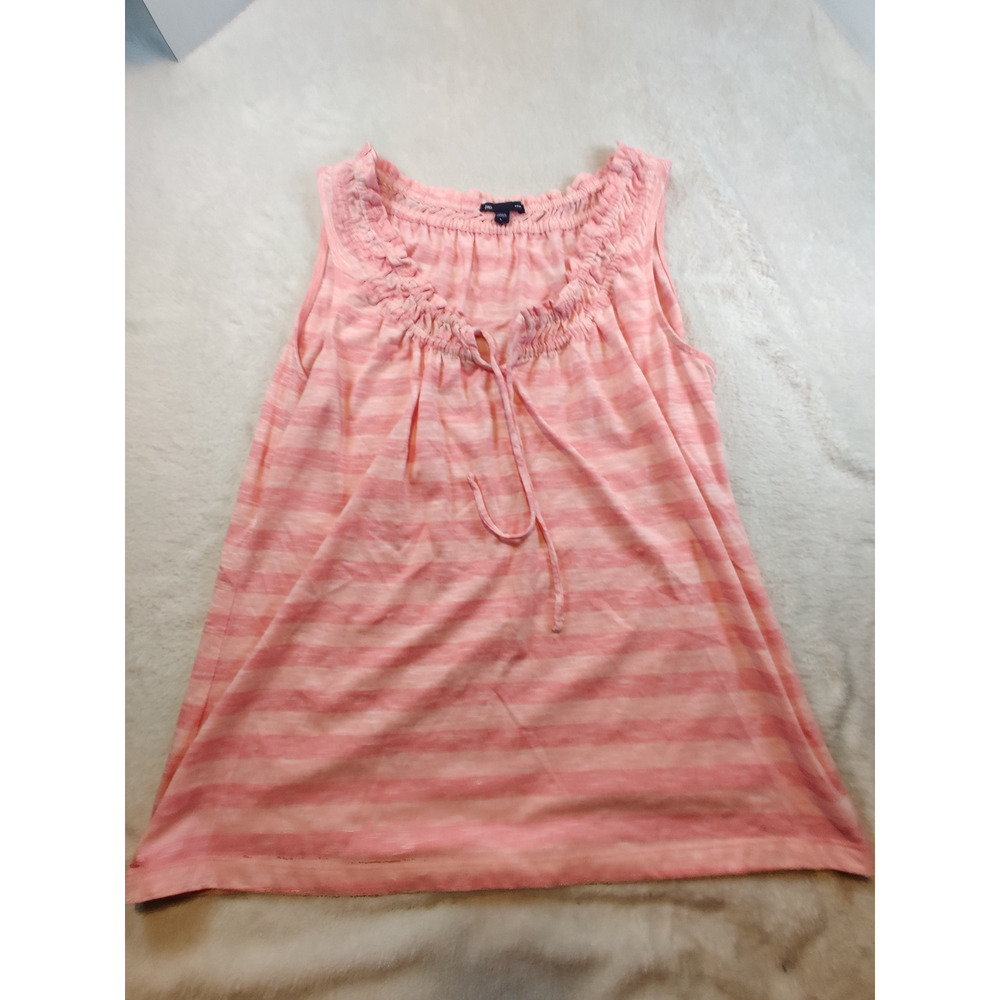 Gap Sleeveless Blouse Women's Size Large Peach Pink
